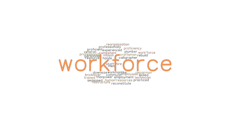 WORKFORCE Synonyms And Related Words What Is Another Word For 