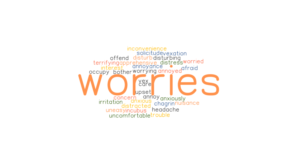 WORRIES Synonyms And Related Words What Is Another Word For WORRIES 