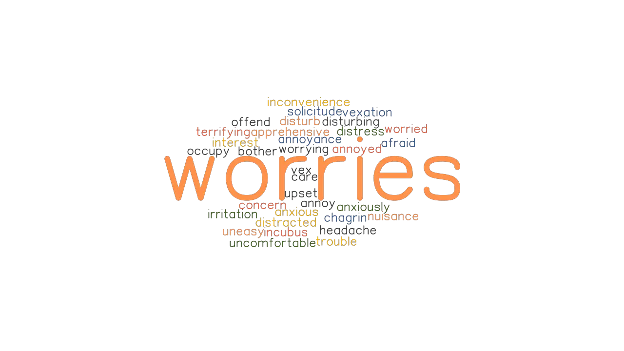 WORRIES Synonyms And Related Words What Is Another Word For WORRIES 