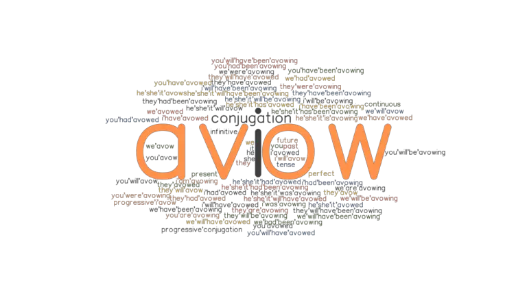 avowed in a sentence