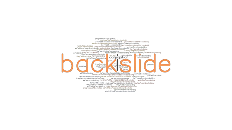 backslide-past-tense-verb-forms-conjugate-backslide-grammartop