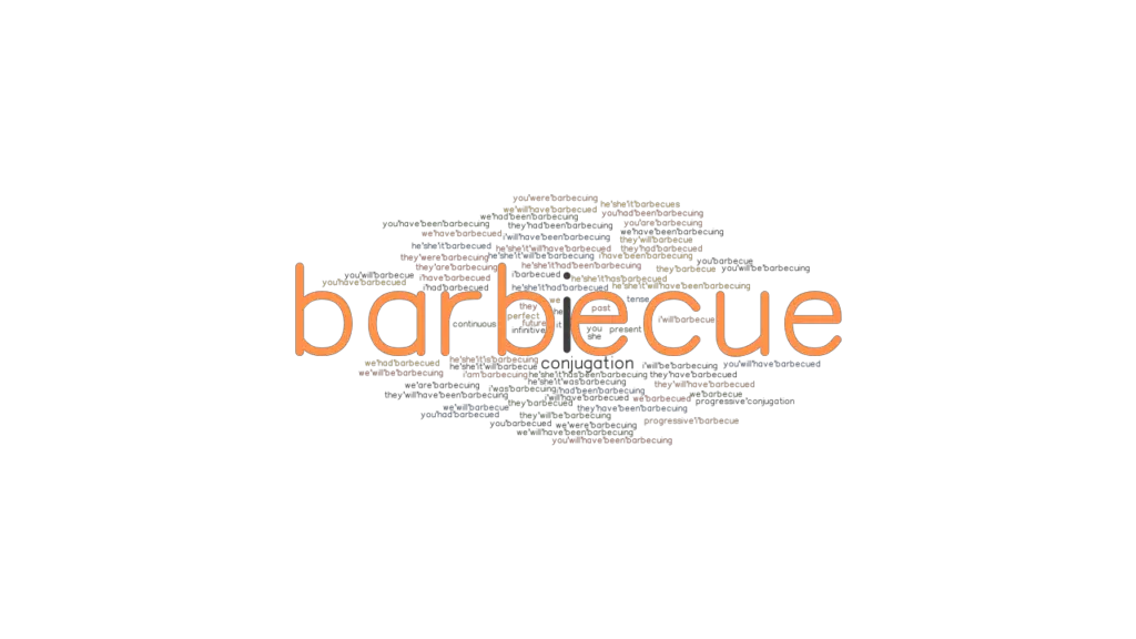 Barbecue Past Tense Verb Forms, Conjugate BARBECUE