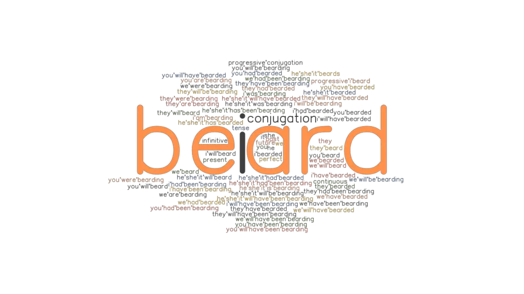 beard-past-tense-verb-forms-conjugate-beard-grammartop