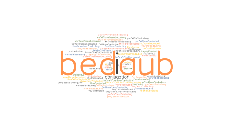 bedaub-past-tense-verb-forms-conjugate-bedaub-grammartop