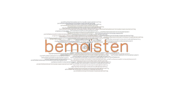 Bemoisten Past Tense: Verb Forms, Conjugate BEMOISTEN