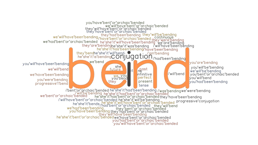 bend-past-tense-verb-forms-conjugate-bend-grammartop