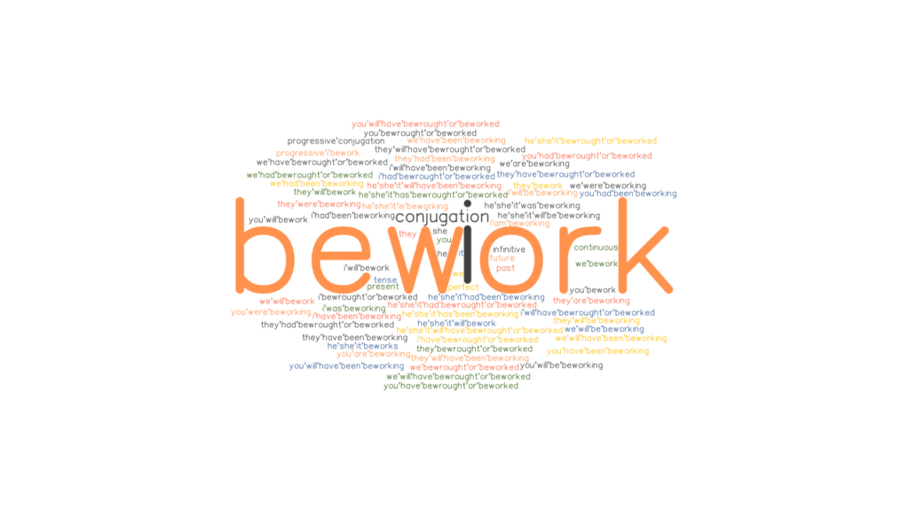 Bework Past Tense: Verb Forms, Conjugate BEWORK - GrammarTOP.com