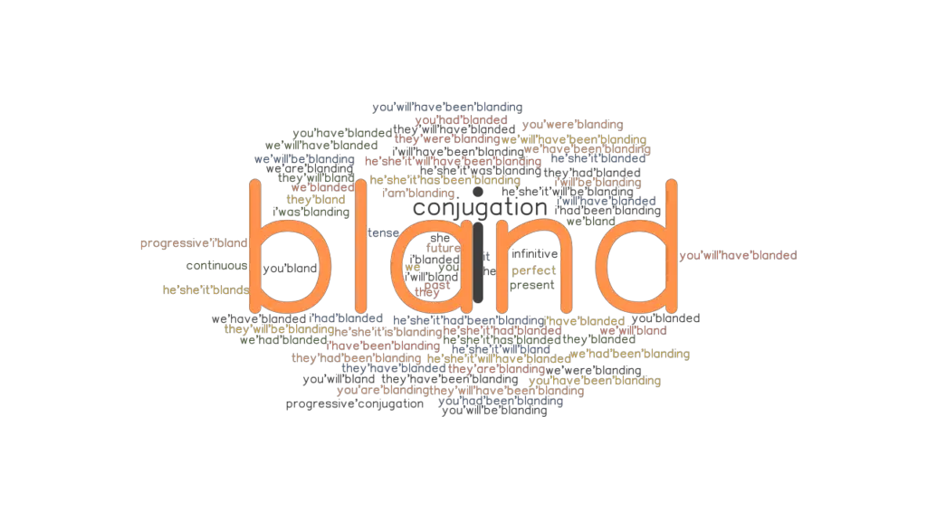 bland-past-tense-verb-forms-conjugate-bland-grammartop