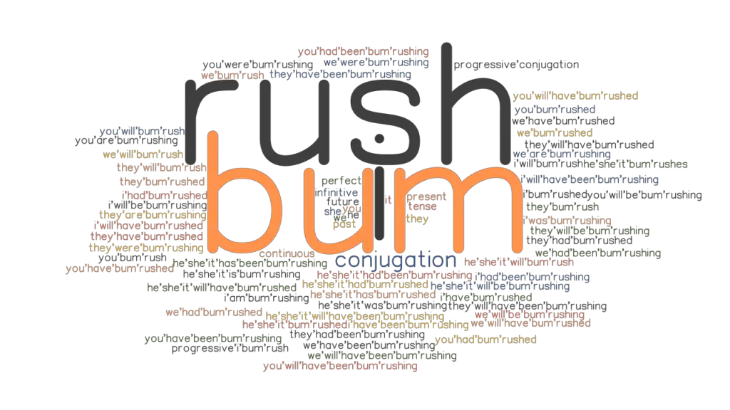 bum-rush-past-tense-verb-forms-conjugate-bum-rush-grammartop