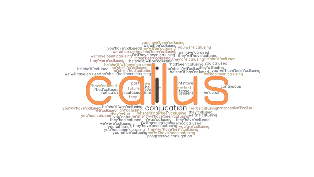 callus-past-tense-verb-forms-conjugate-callus-grammartop