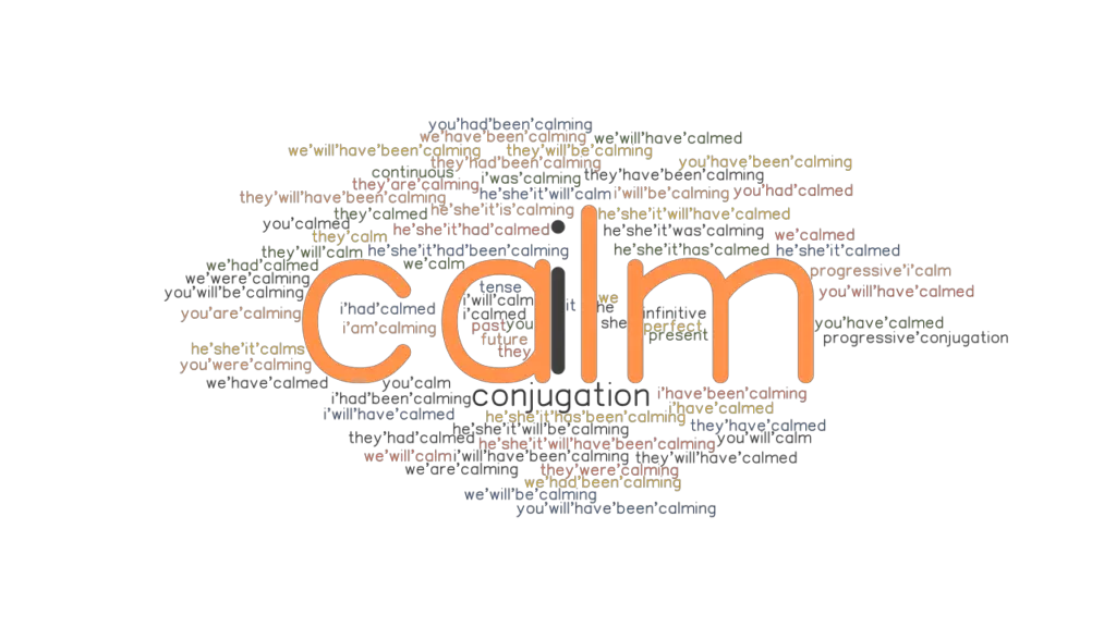 calm-past-tense-verb-forms-conjugate-calm-grammartop