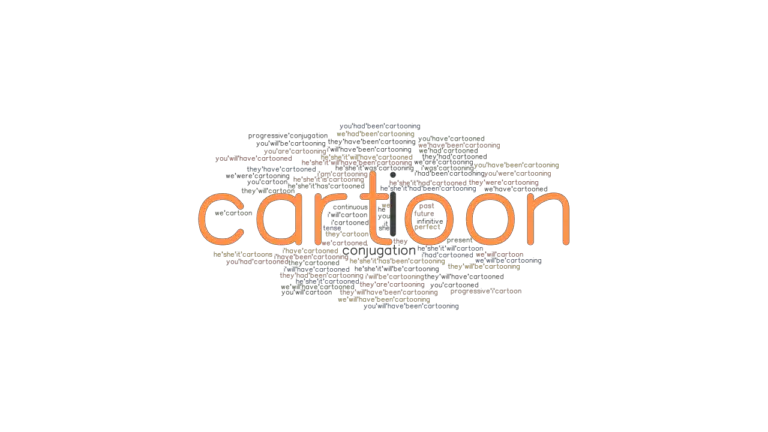 Cartoon Past Tense: Verb Forms, Conjugate CARTOON - GrammarTOP.com