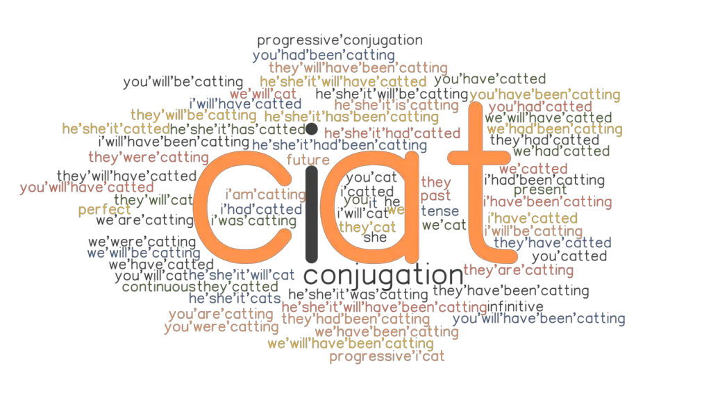 cat-past-tense-verb-forms-conjugate-cat-grammartop