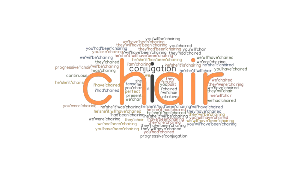 chair-past-tense-verb-forms-conjugate-chair-grammartop