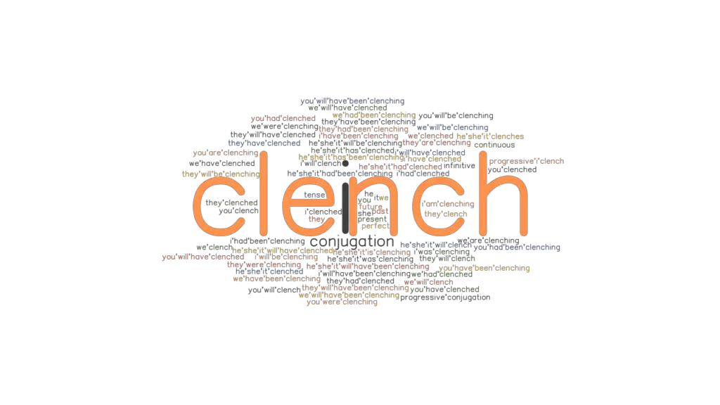 clench-past-tense-verb-forms-conjugate-clench-grammartop