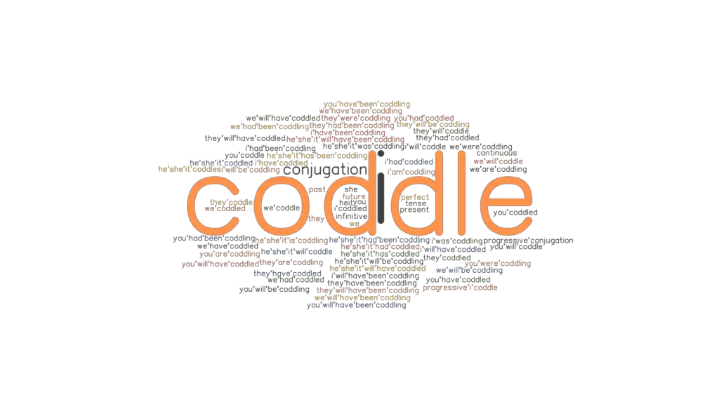 coddle-past-tense-verb-forms-conjugate-coddle-grammartop