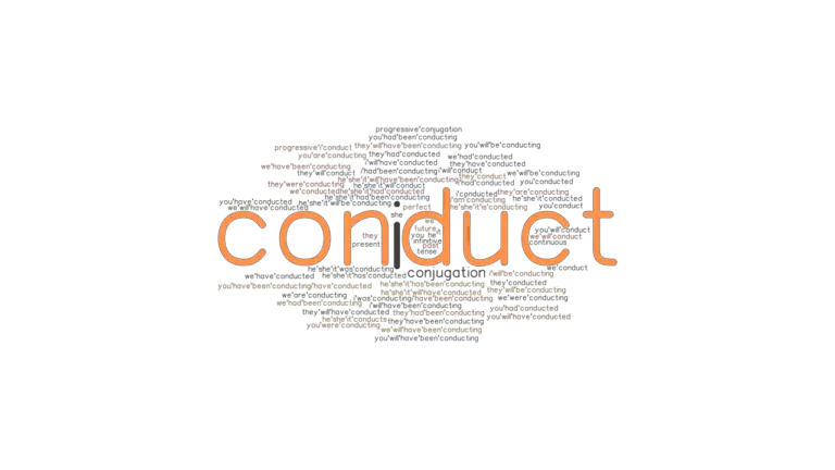 Future Tense Of Conduct