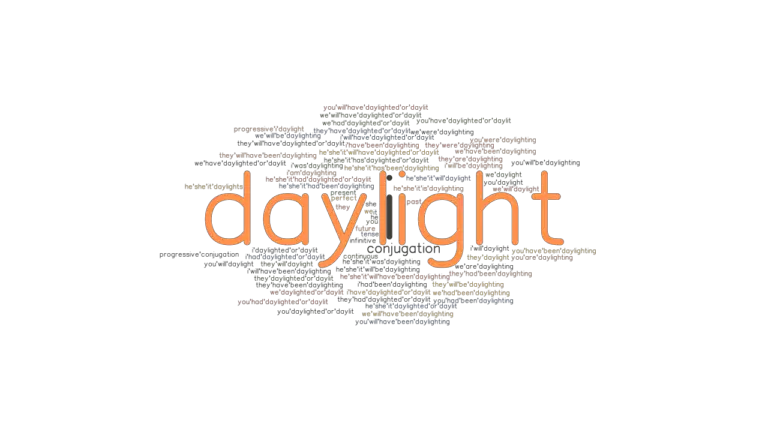 daylight-past-tense-verb-forms-conjugate-daylight-grammartop