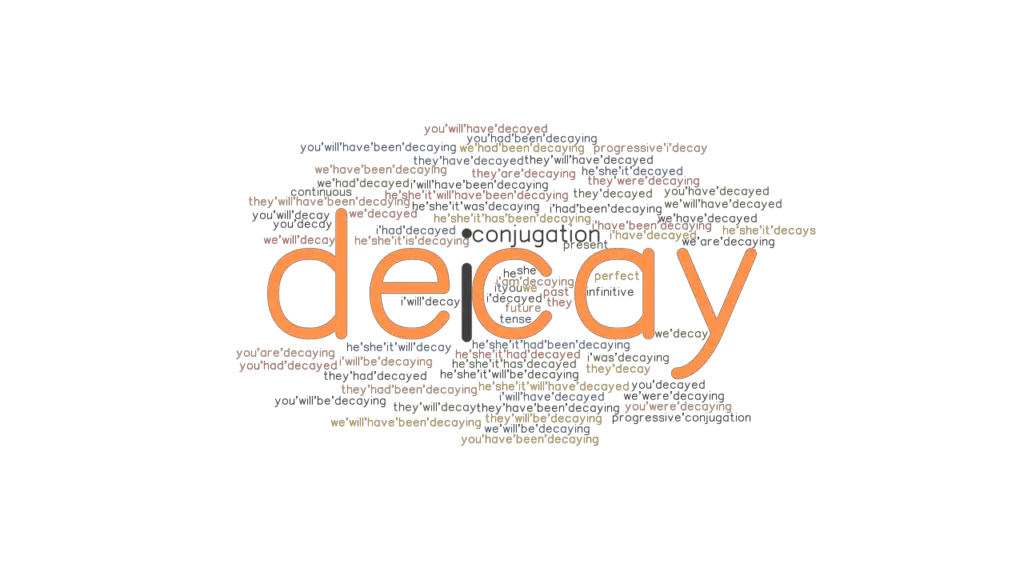 decay-past-tense-verb-forms-conjugate-decay-grammartop