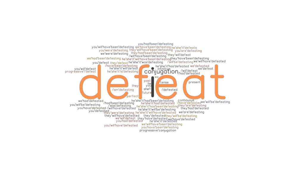 defeat-past-tense-verb-forms-conjugate-defeat-grammartop