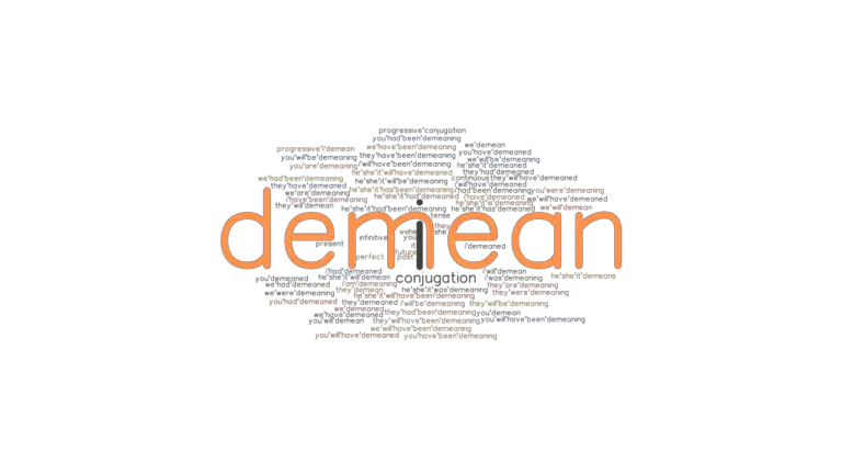 demean-past-tense-verb-forms-conjugate-demean-grammartop