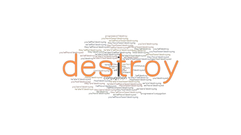 destroy-past-tense-verb-forms-conjugate-destroy-grammartop