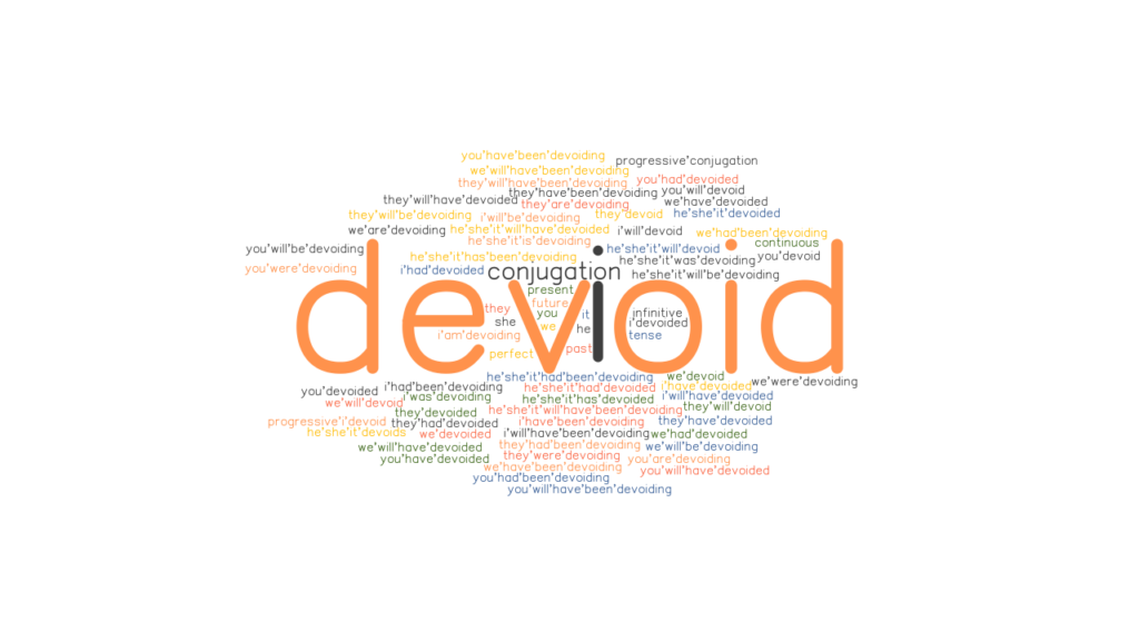 devoid-past-tense-verb-forms-conjugate-devoid-grammartop