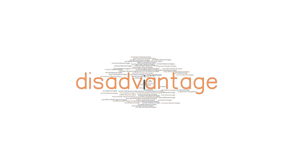 disadvantage-past-tense-verb-forms-conjugate-disadvantage