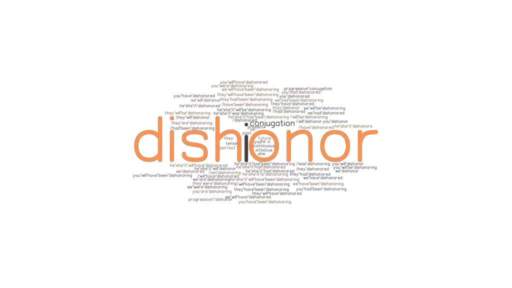 dishonor-past-tense-verb-forms-conjugate-dishonor-grammartop