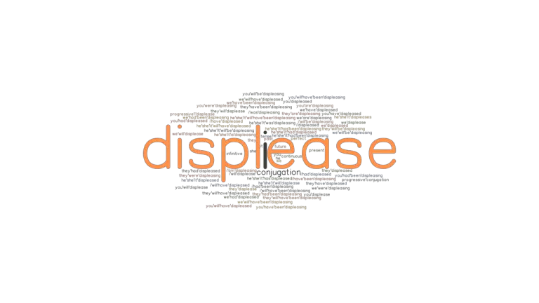 Displease Past Tense: Verb Forms, Conjugate DISPLEASE - GrammarTOP.com