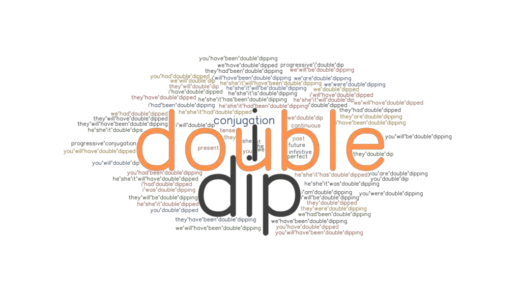 Doubledip Past Tense Verb Forms, Conjugate DOUBLEDIP