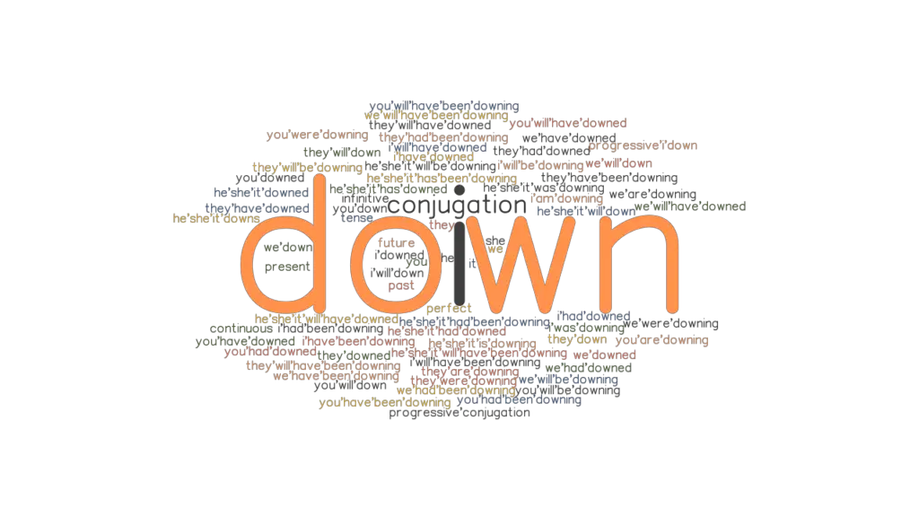 down-past-tense-verb-forms-conjugate-down-grammartop