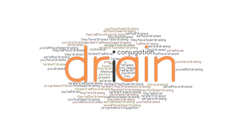 drain-past-tense-verb-forms-conjugate-drain-grammartop