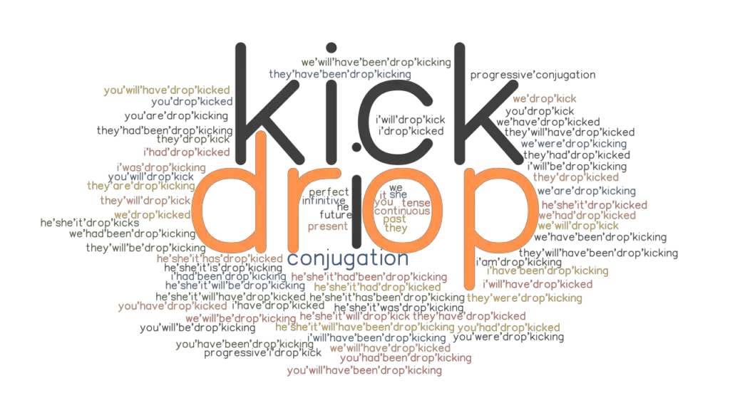 drop-kick-past-tense-verb-forms-conjugate-drop-kick-grammartop