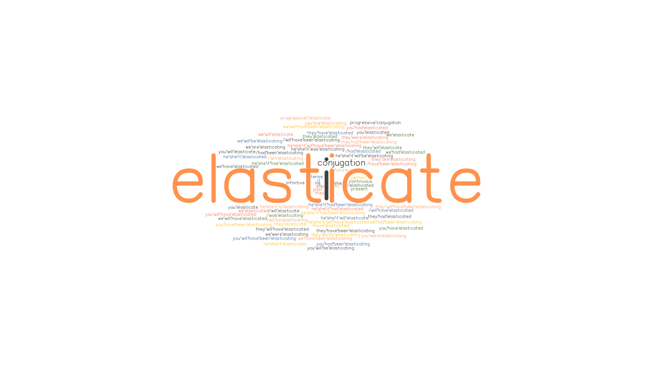 Elasticate Past Tense: Verb Forms, Conjugate ELASTICATE - GrammarTOP.com