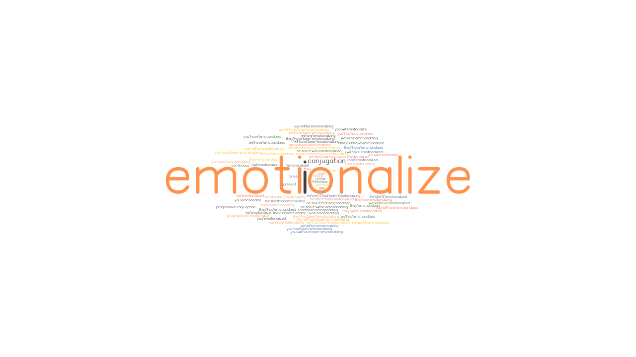 Emotionalize Past Tense: Verb Forms, Conjugate EMOTIONALIZE ...