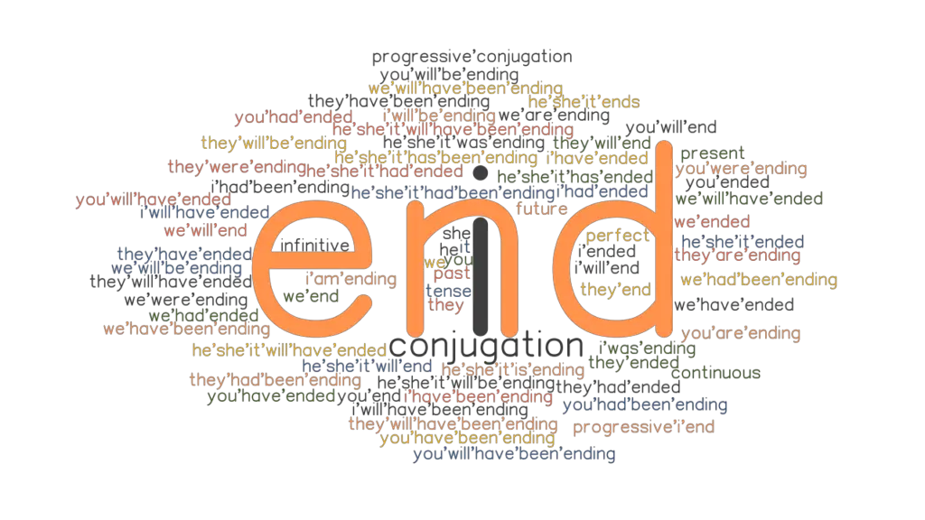 end-past-tense-verb-forms-conjugate-end-grammartop