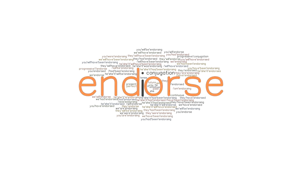 endorse-past-tense-verb-forms-conjugate-endorse-grammartop