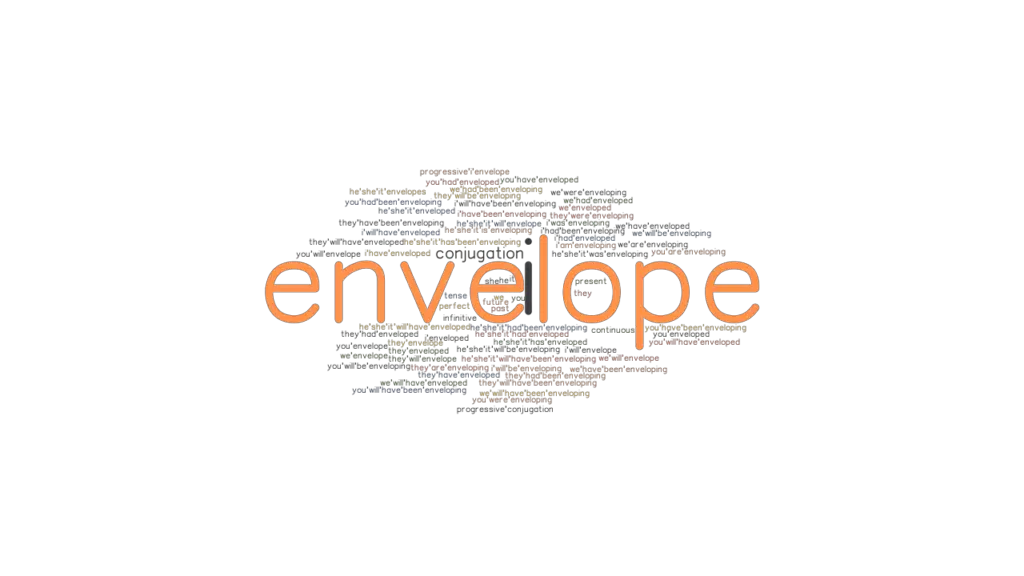 Envelope Past Tense Verb Forms, Conjugate ENVELOPE