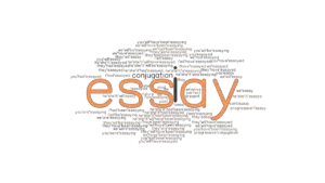 essay past verb