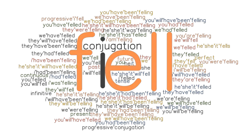 What Is The Present Tense Of Fell