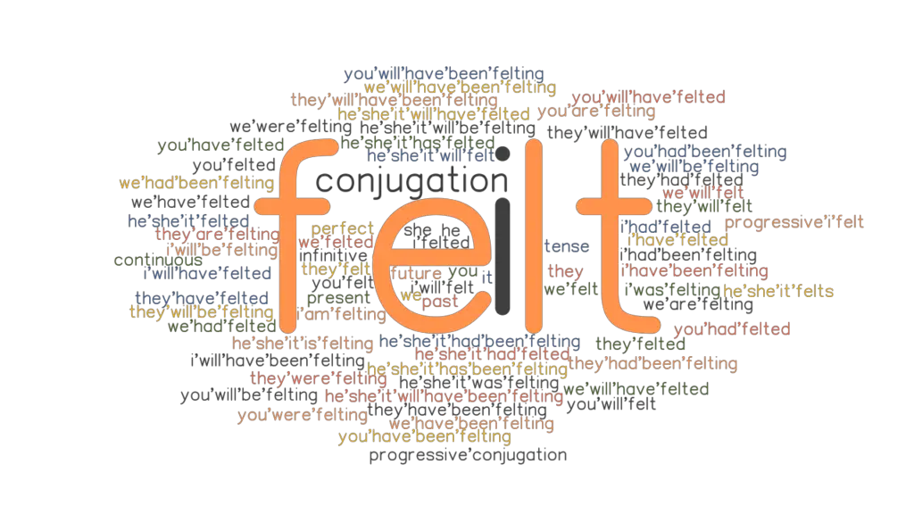 felt-past-tense-verb-forms-conjugate-felt-grammartop