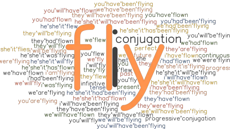 the past tense of fly