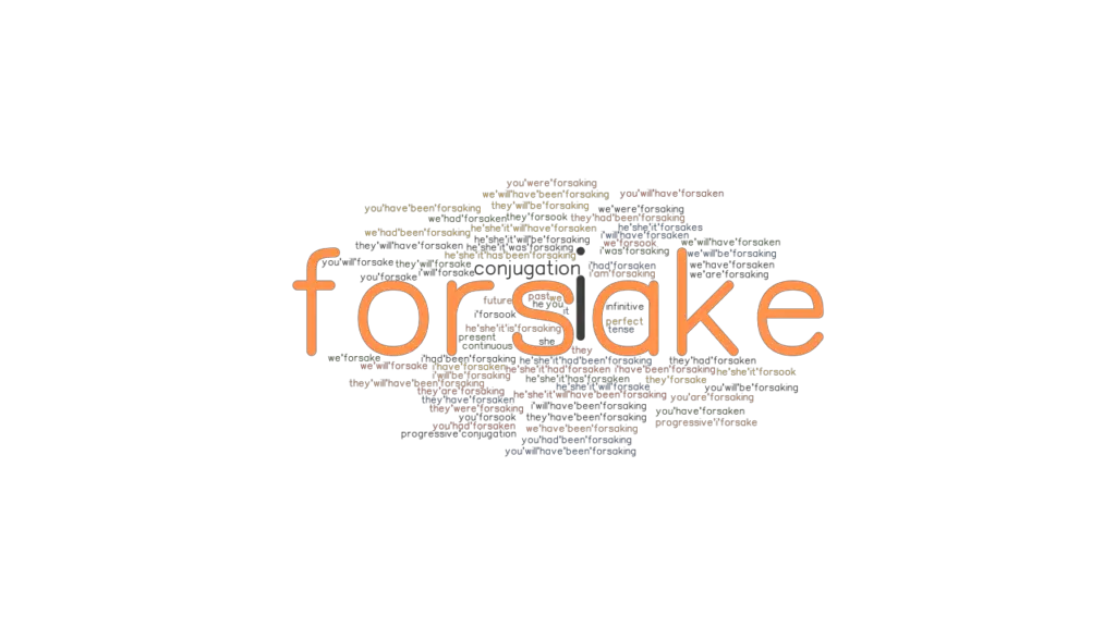 Forsake Verb Meaning