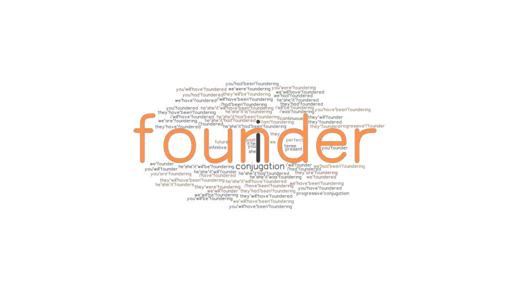 founder-past-tense-verb-forms-conjugate-founder-grammartop