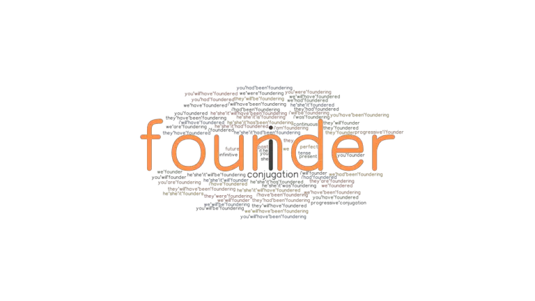 founder-past-tense-verb-forms-conjugate-founder-grammartop