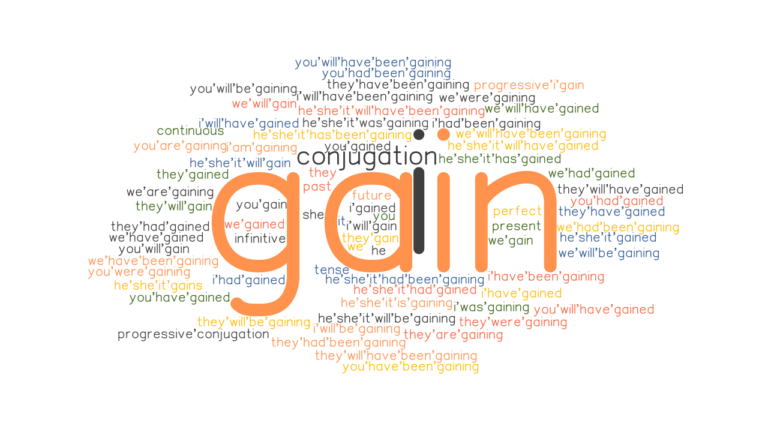 gain-past-tense-verb-forms-conjugate-gain-grammartop