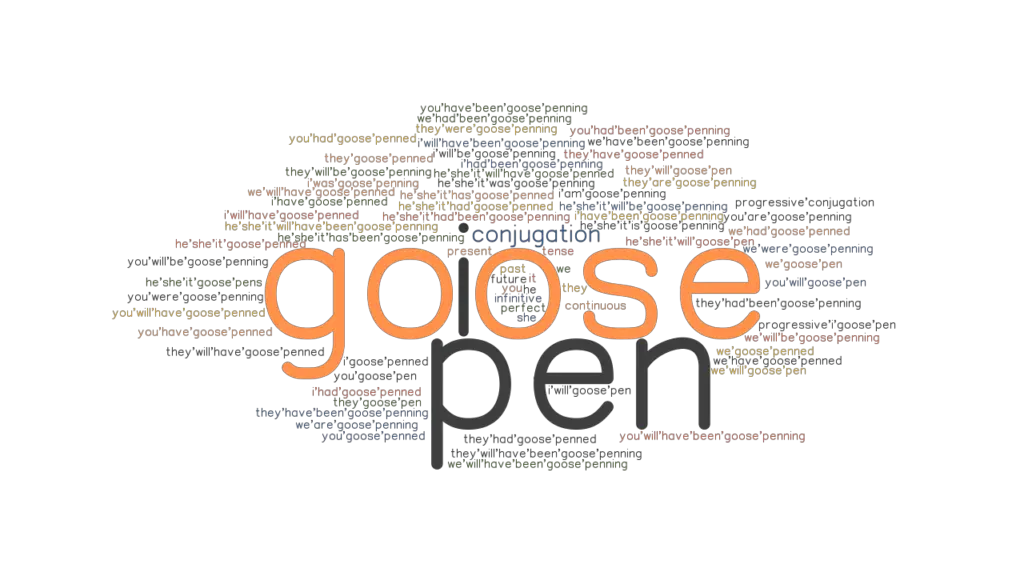 Past Tense Of Verb Goose