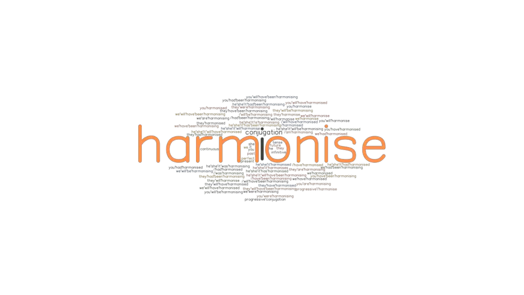 Harmonise Past Tense Verb Forms, Conjugate HARMONISE
