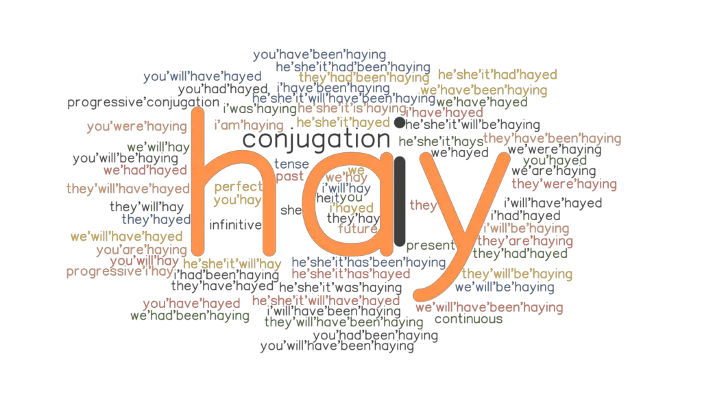 Hay Past Tense: Verb Forms, Conjugate HAY - GrammarTOP.com